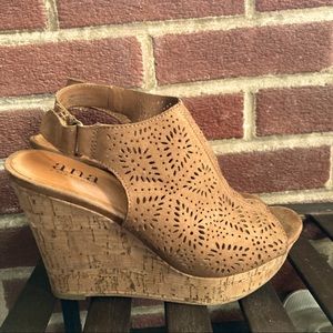 A.n.a wedge heels